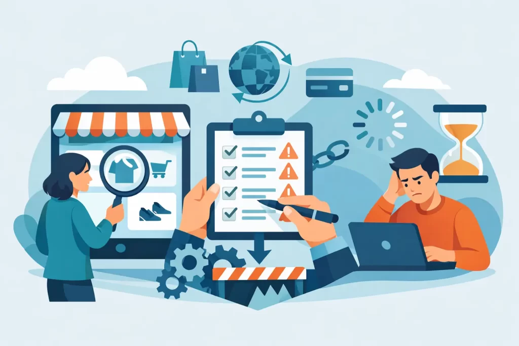 Auditoría de fricción comercial digital eficaz