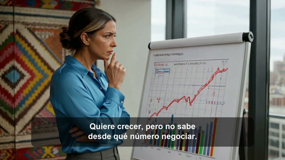 Quiere crecer, pero no sabe desde qué número negociar