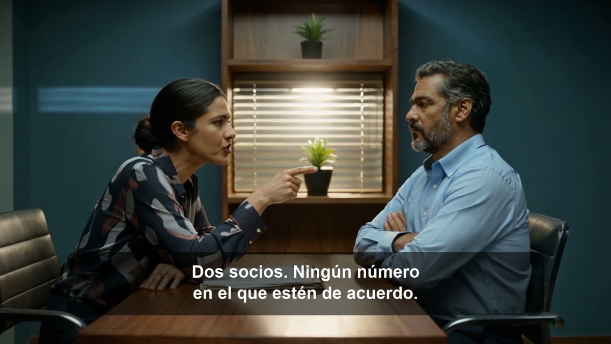 Dos socios sin acuerdo sobre el número de la negociación