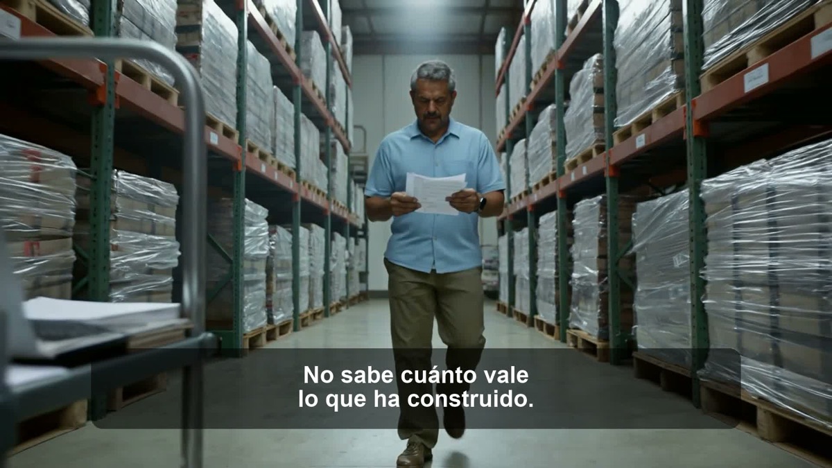No sabe cuánto vale lo que ha construido
